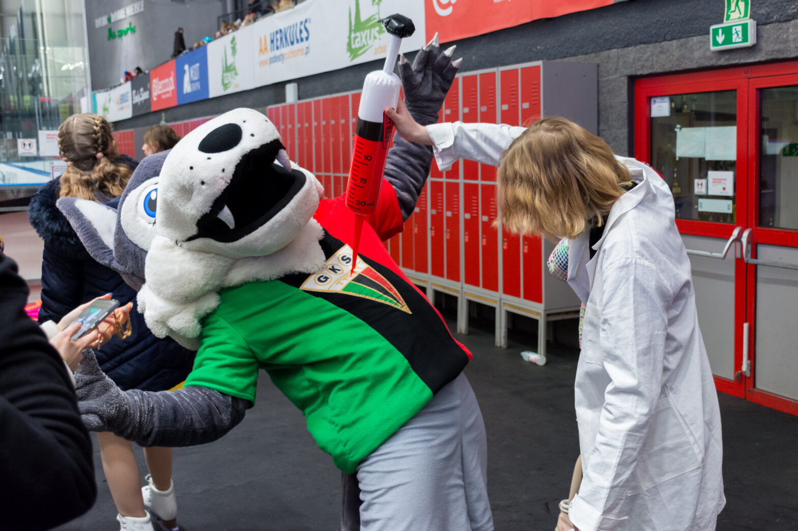 szczepienie wilka Tyska